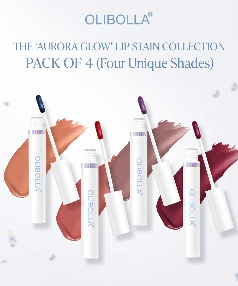 OLIBOLLA Lip Stain (Pack of 4)