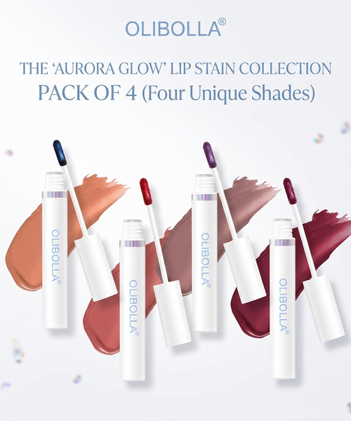 OLIBOLLA Lip Stain (Pack of 4)