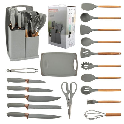 19 Pieces Silicon kitchen Set