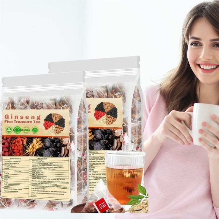 Ginseng Five Treasure Tea
