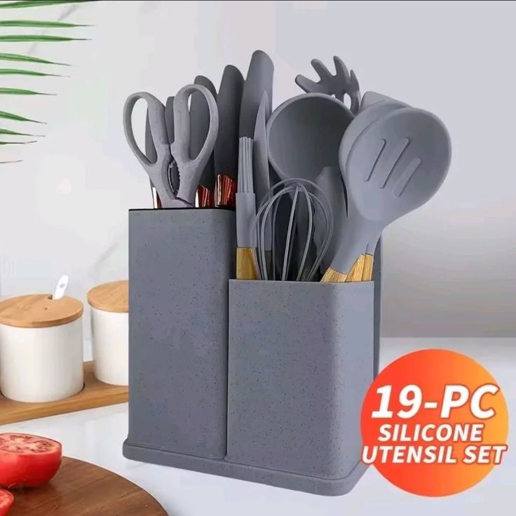 19 Pieces Silicon kitchen Set