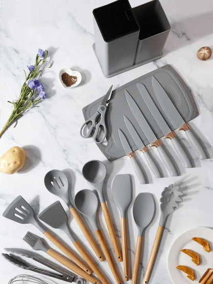 19 Pieces Silicon kitchen Set