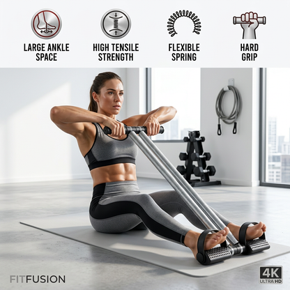 High-Tension Steel Resistance Tummy Trimmer (For Male & Female)
